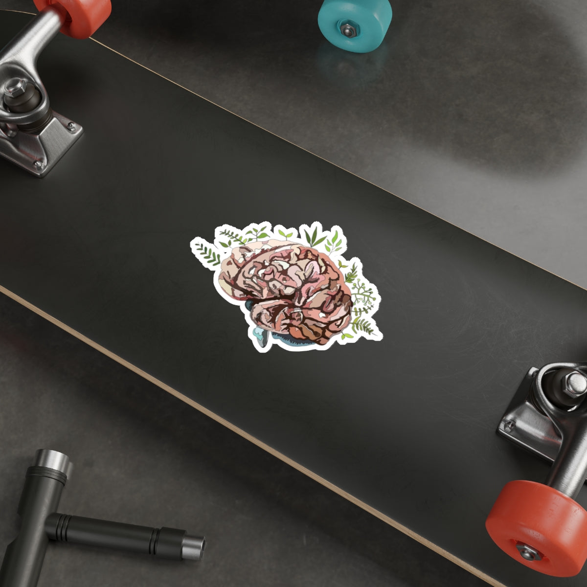 Custom "Nature of Mind" - Carved Sticker