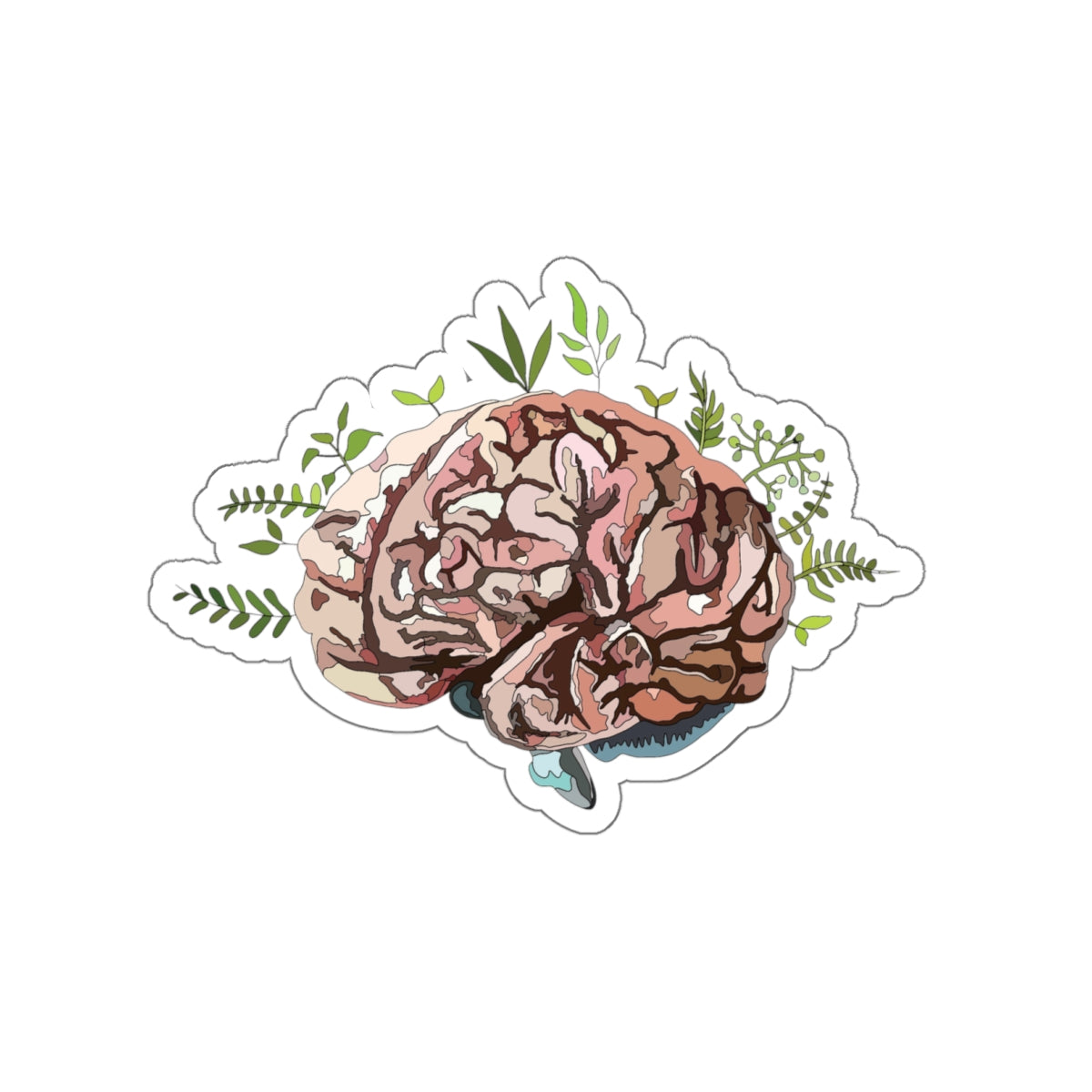 Original "Nature of Mind" - Carved Sticker