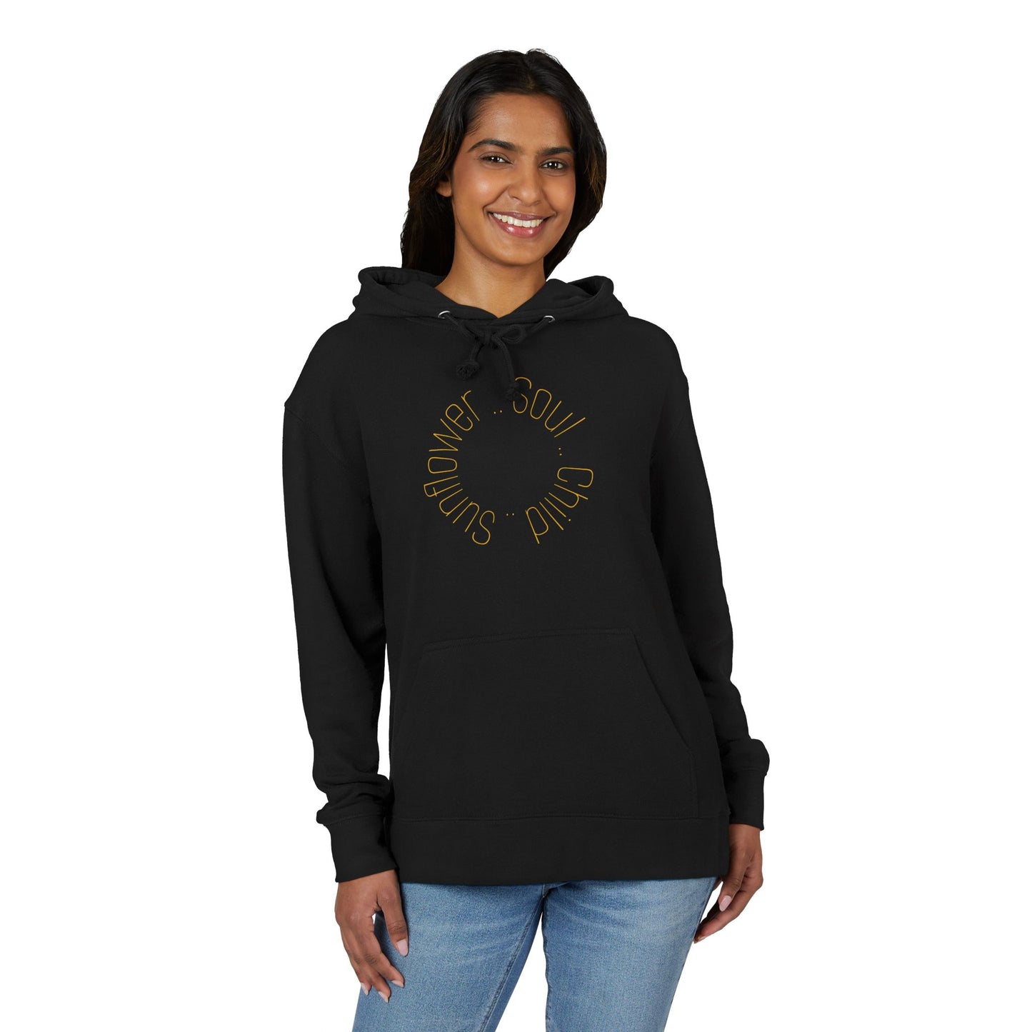 Halloween original “Sunflower Soul Child” - Unisex French Terry Hoodie