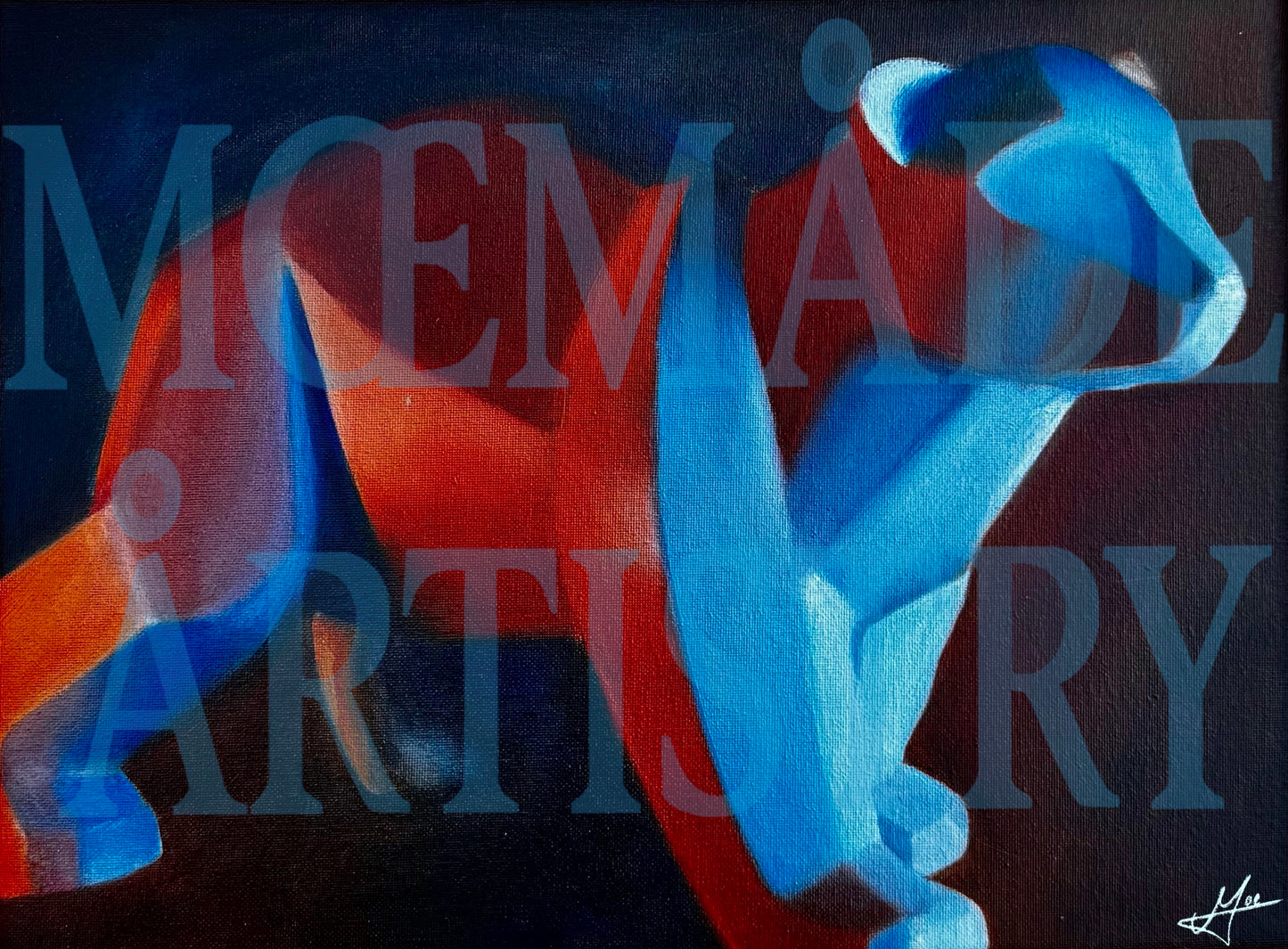 Original "Geometric Spirit" - Poster Print