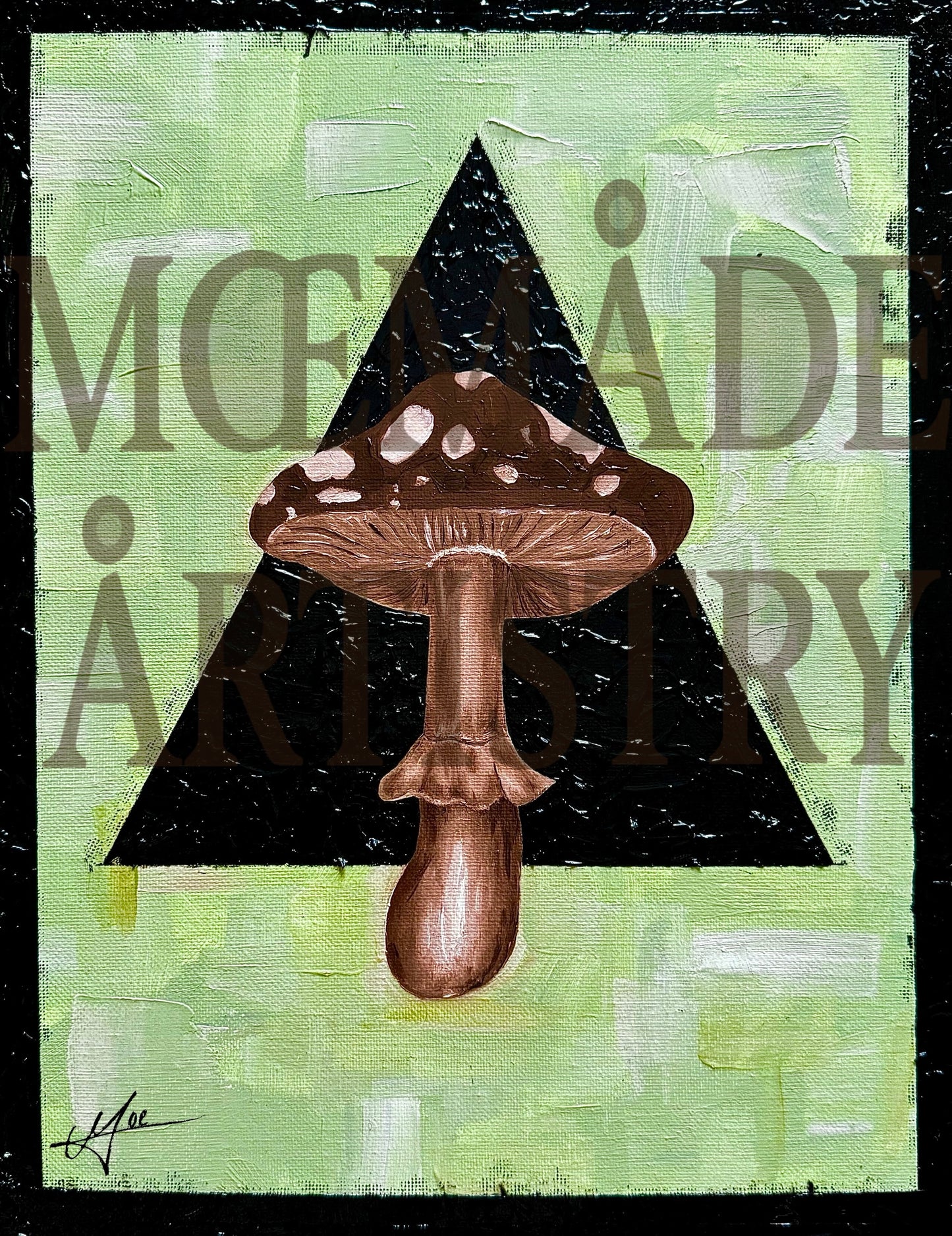 Original "Mushroom Triphora" - Poster Print