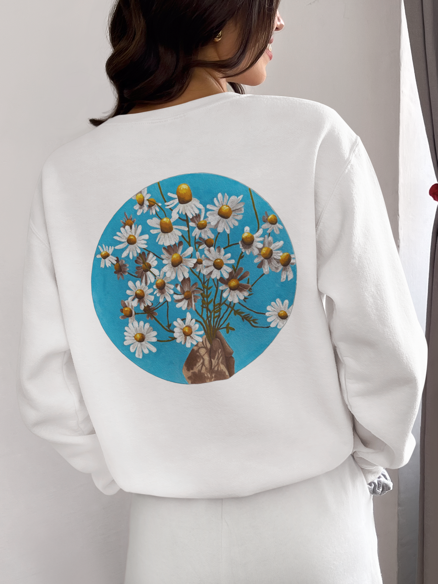 Original "If Daisies Could Speak" - Unisex Heavy Blend™ Crewneck Sweatshirt