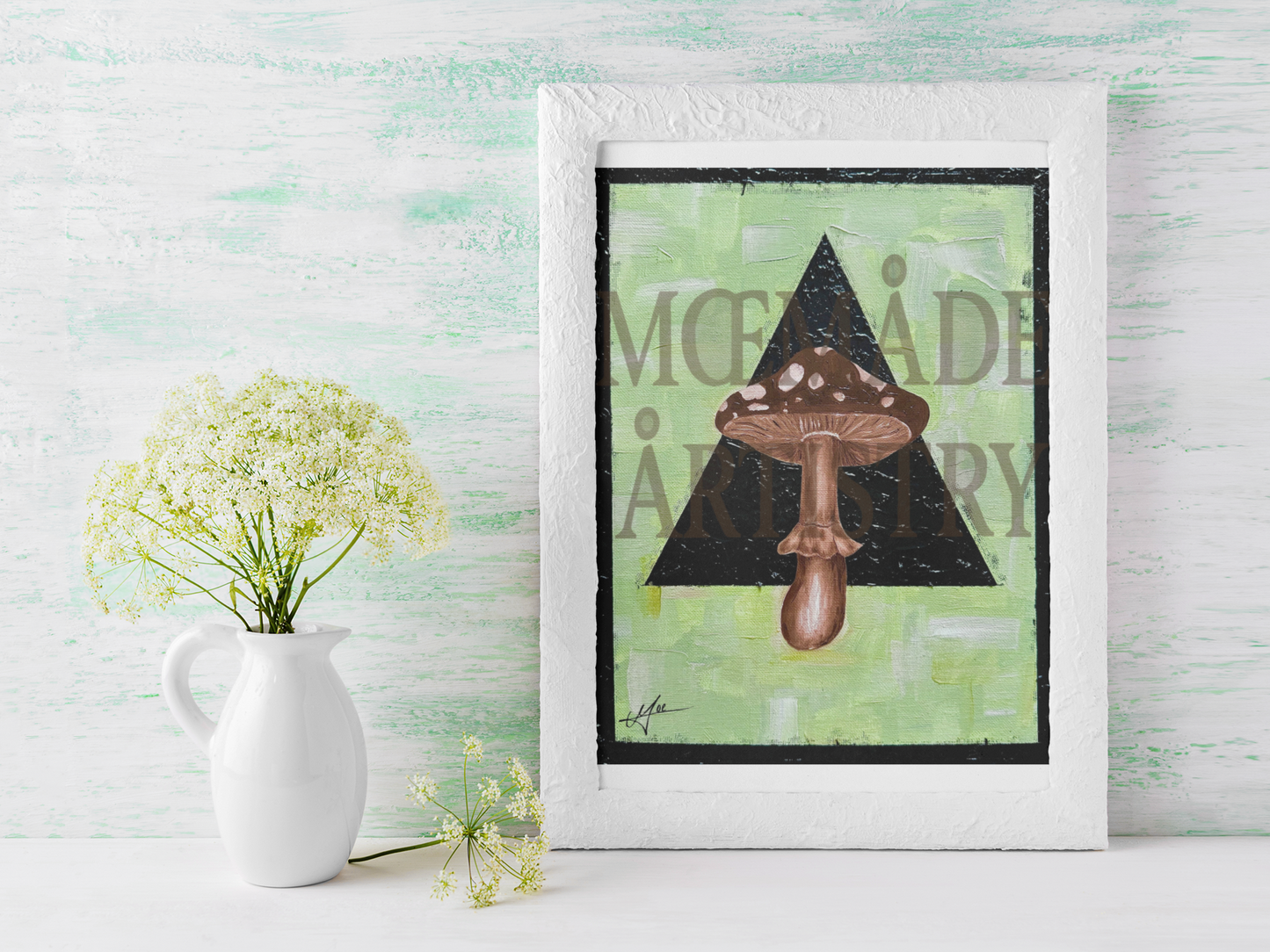 Original "Mushroom Triphora" - Poster Print