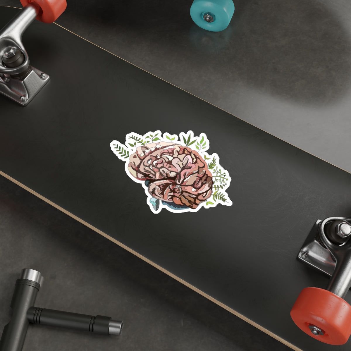 Original "Nature of Mind" - Carved Sticker