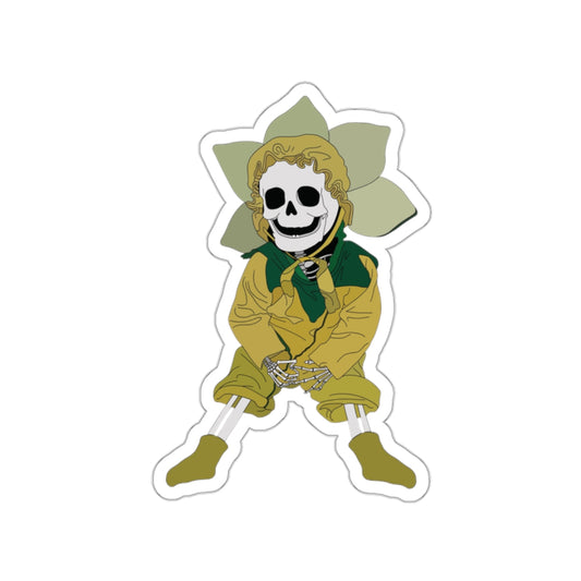 Halloween original "Sunflower Soul Child" - Die-Cut Stickers