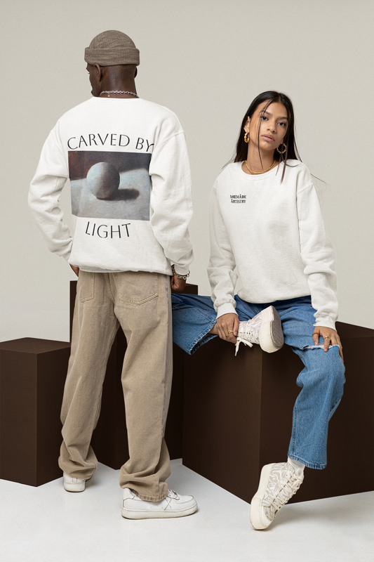 Original “Carved by Light” - Unisex Crewneck Sweatshirt