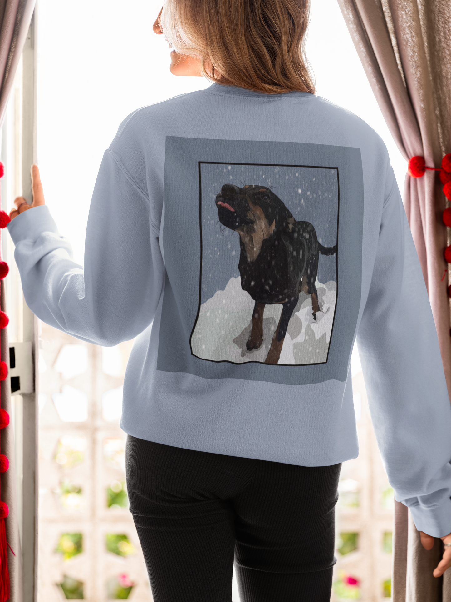 Original Dog Lovers “Snow Kissed” -  Sweatshirt